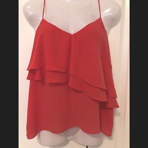 NWT J Crew drapery raffle cami , size 6